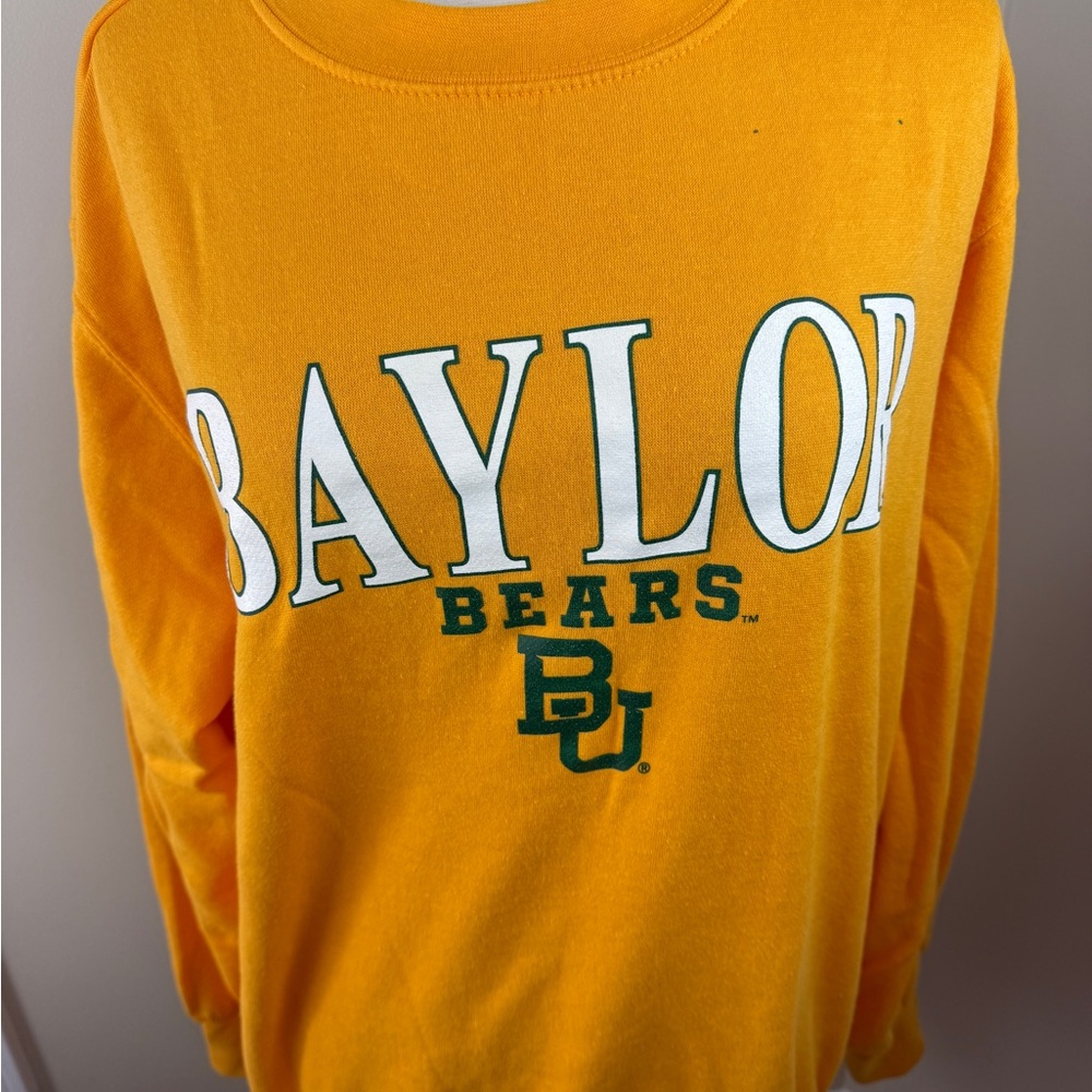 Baylor Bears Yellow Sweatshirt